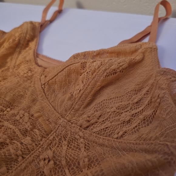 Free People Stretch-Lace Soft Bralette Tank - Picture 3 of 6